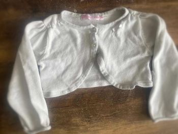 Gilet  fin manches longues