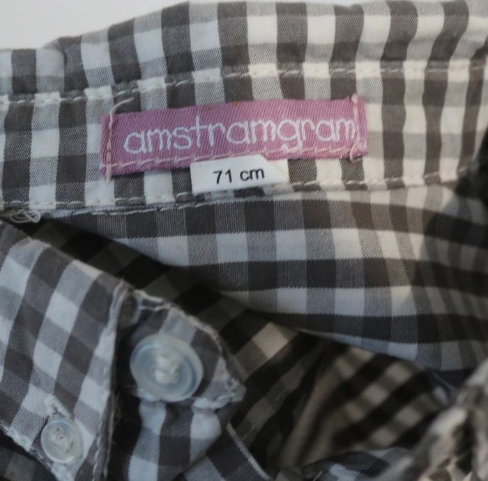 Ensemble chemise Amstramgram et pantalon zara 9 mois - photo numéro 8