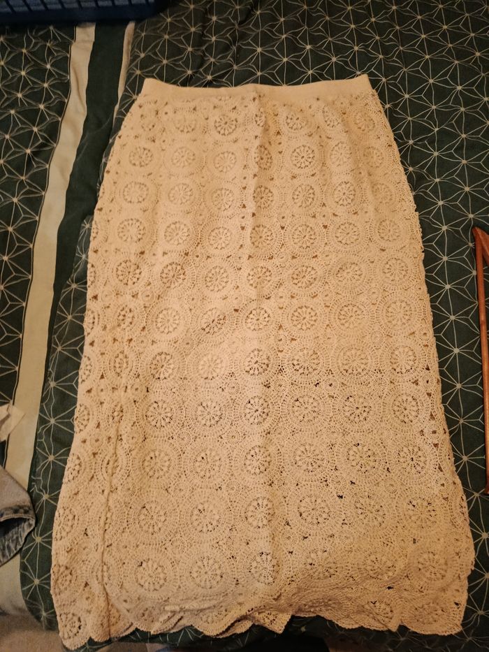 Jupe en crochet