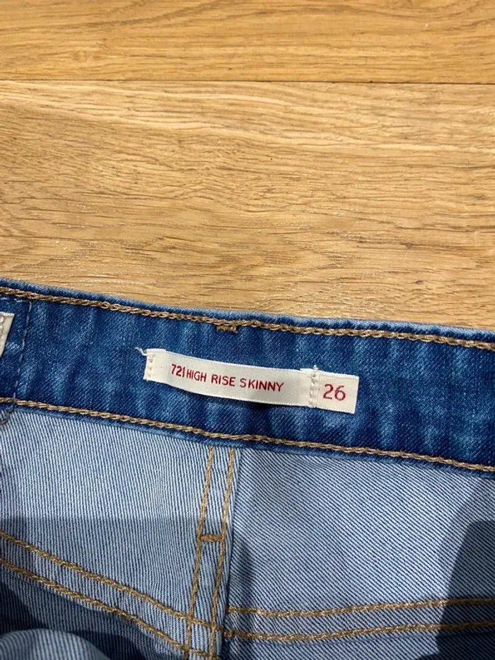 Jean High rise skinny Levi’s en 26 - photo numéro 7