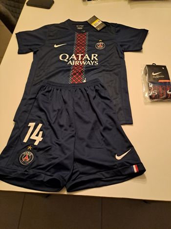 Ensemble psg doué 12ans maillot etoile