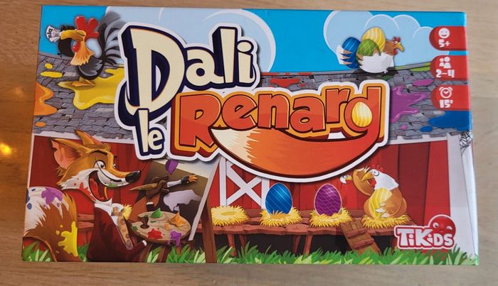Dali le renard jeu de société