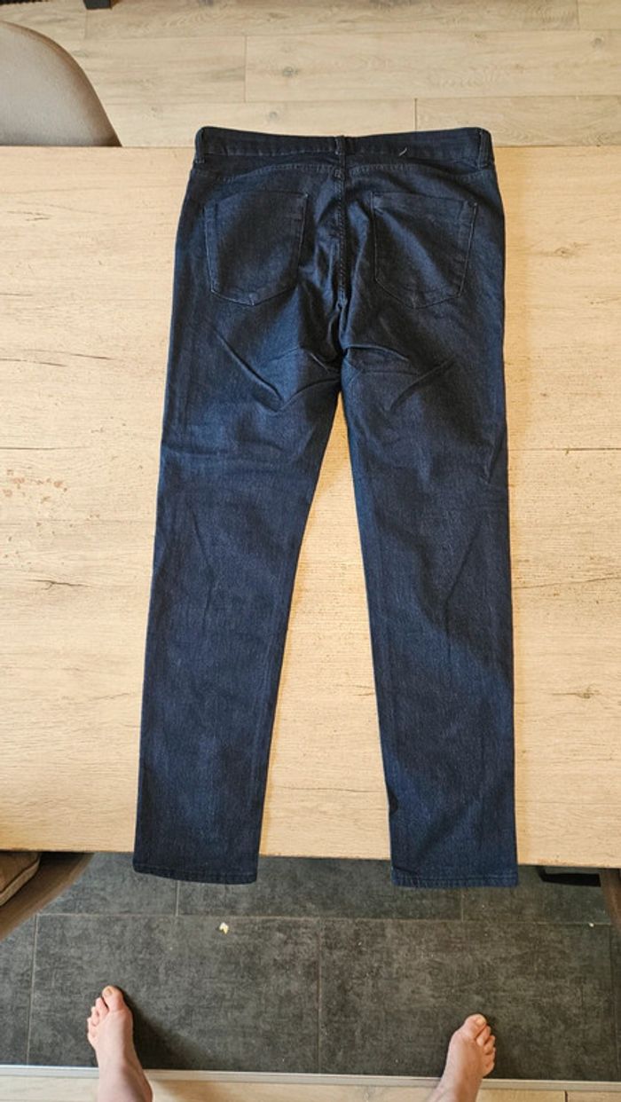 Pantalon style jean s bleu três foncé skinny, Kiabi, 44, neuf - photo numéro 7