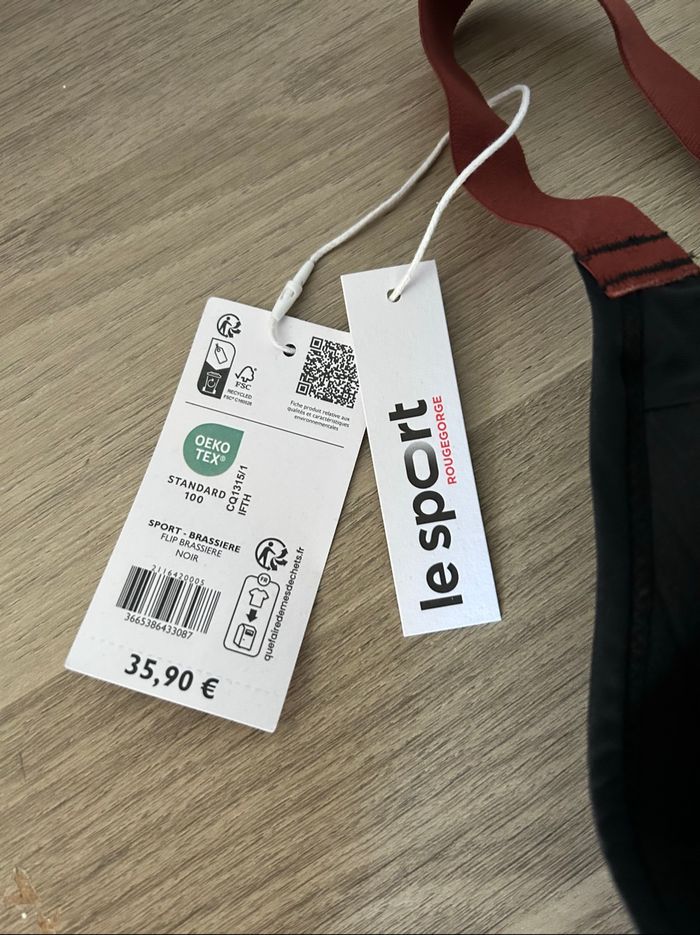 Brassière de sport Rouge Gorge 95EF - photo numéro 3