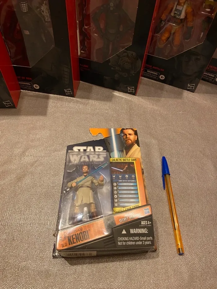 Figurine Star Wars Saga Legends - Obi Wan Kenobi v2 - Hasbro 2010