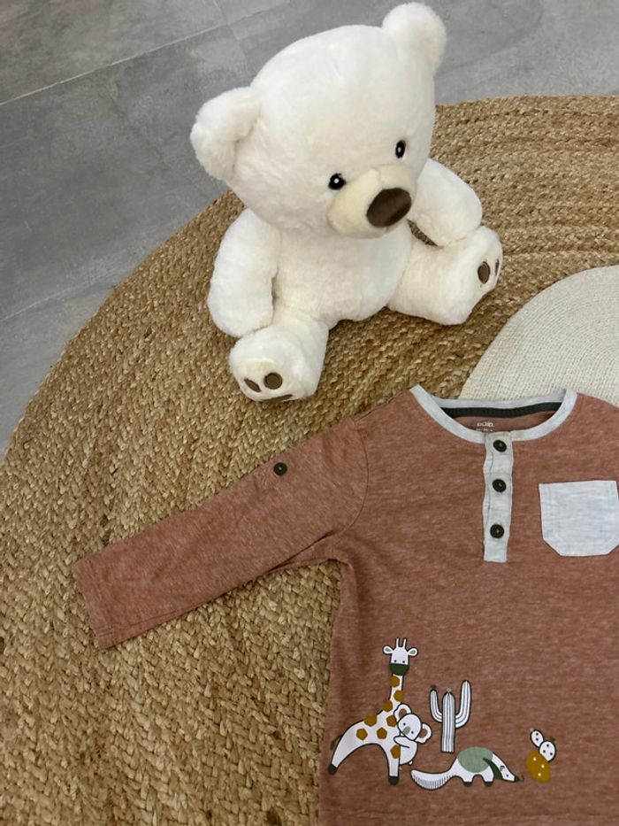 T shirt manches longues obaibi 18-24 - photo numéro 4