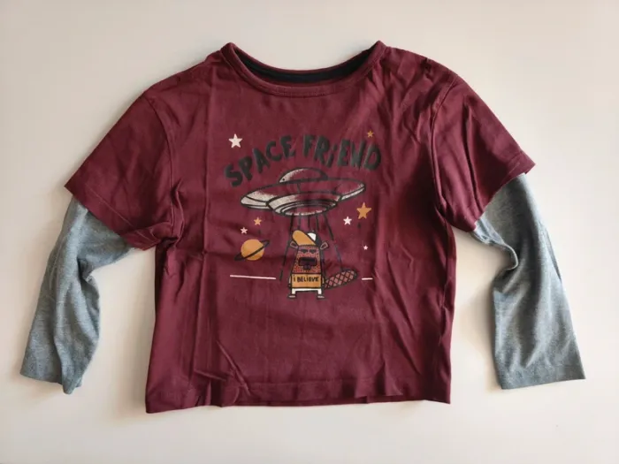 Tee shirt superposé