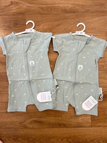 (Sale) Pack of 2 pyjama combishort 3-6m
