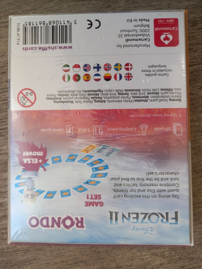 Jeu de cartes Reine de neige neuf sous blister - photo numéro 3