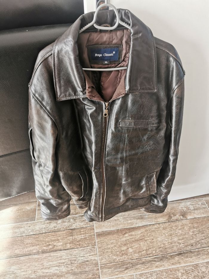 Blouson en cuir