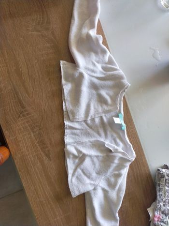 Gilet court bébé fille taille 12 mois
