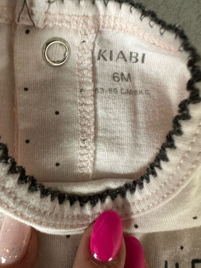 Pyjama petites joues à croquer 6 mois - photo numéro 3