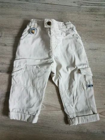 Pantalon blanc Sergent Major 12 mois