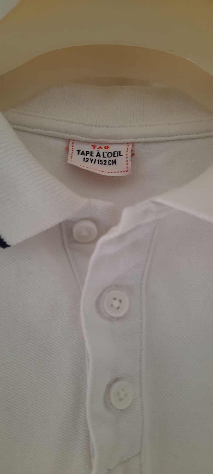 Polo blanc Tape à l'œil - photo numéro 3