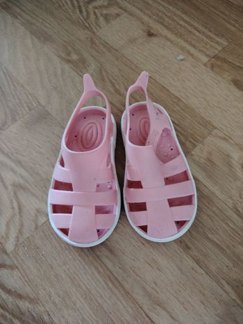 Sandales rose
