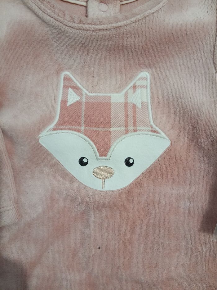 Pyjama rose "renard" _ 1 mois - photo numéro 2