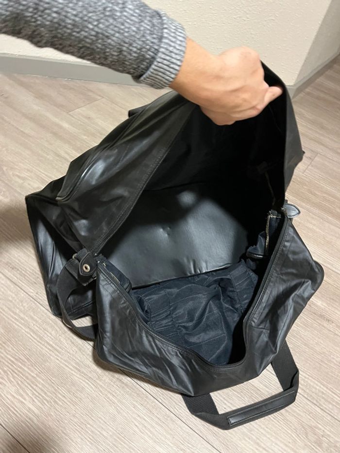 Grand sac fourre tout noir vintage Lancel - photo numéro 6