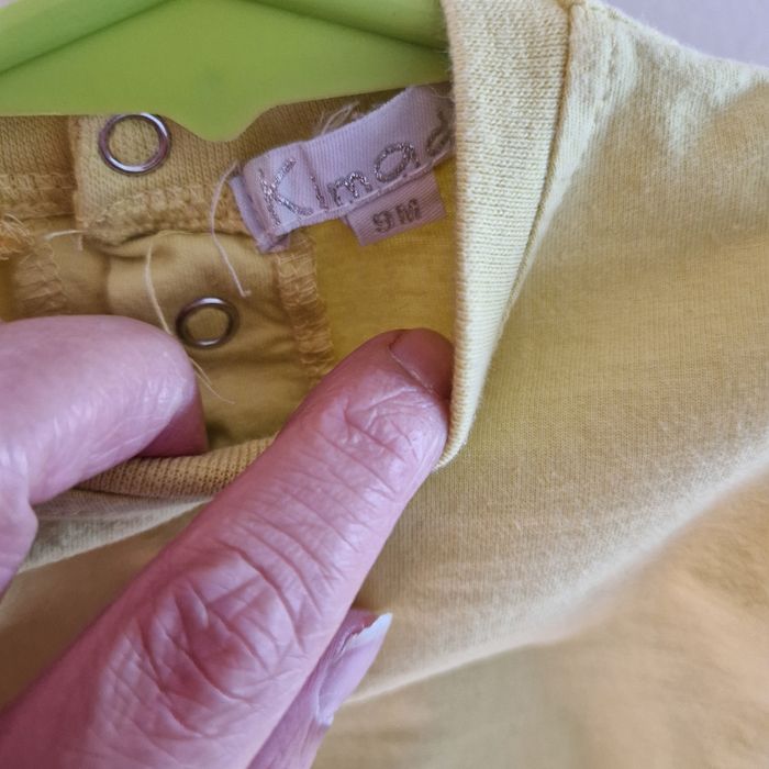 haut manches longues 9 mois jaune - photo numéro 2