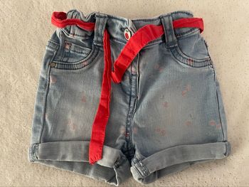 Short en jean
