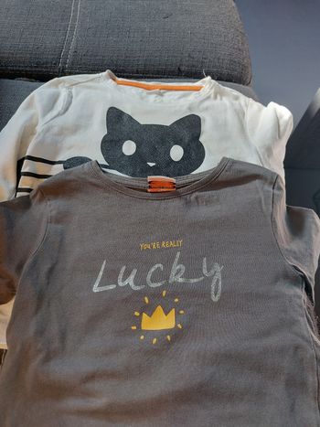 Lot de 2 t shirt