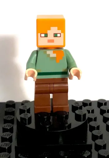 LEGO Minecraft - Alex, reddish brown legs