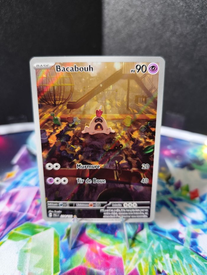 Carte pokémon neuve 🇨🇵 Bacabouh 214/193 Évolution à Paldéa - photo numéro 2
