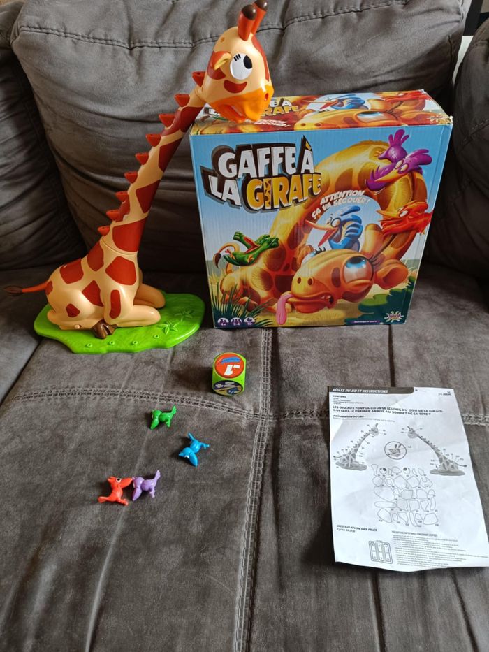 Jeu Gaffe à la girafe dès 4 ans