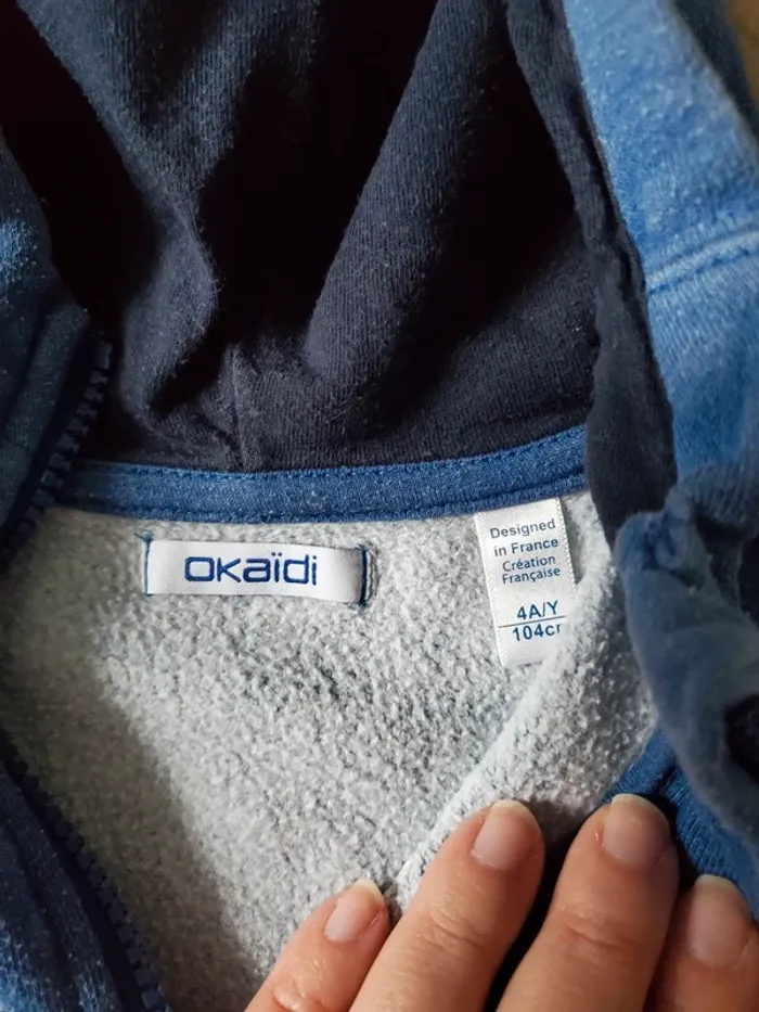 Veste à capuche 4 ans - photo numéro 3