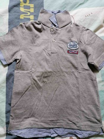 Polo garçon 10 ans manches courtes