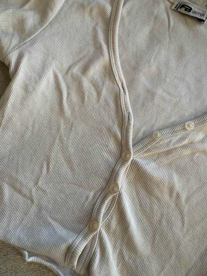 Top blanc XS/S - photo numéro 3