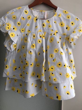 Blouse à fleurs Zara