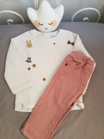 Ensemble sweat et pantalon sergent major 12 mois