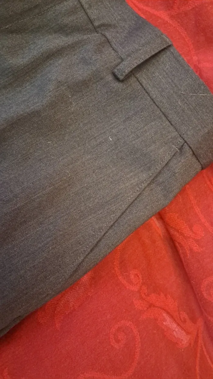 Pantalon ville T46 neuf gris anthracite - photo numéro 4