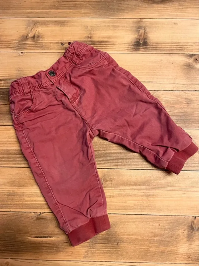 Lot de 2 pantalons 9 mois - photo numéro 2