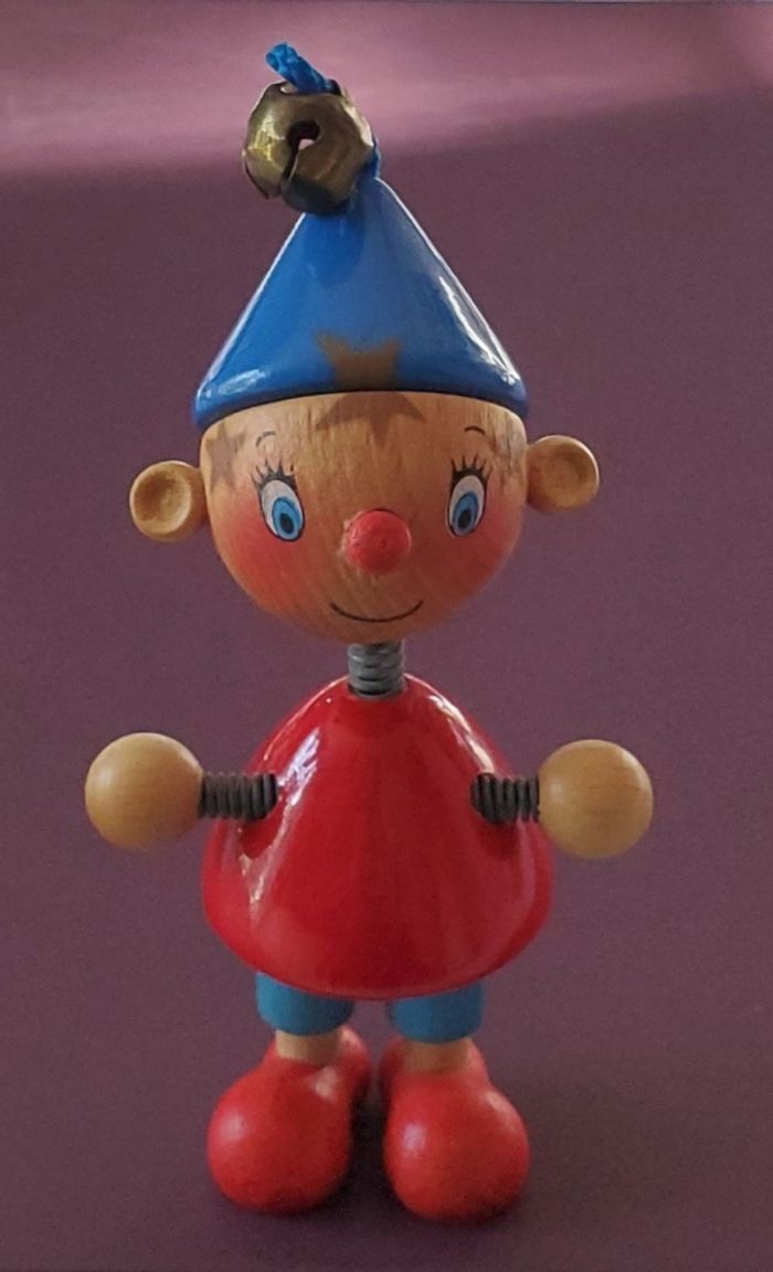 Figurine en bois Oui-Oui - photo numéro 2