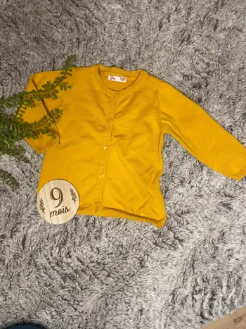 Gillet 9 mois fille