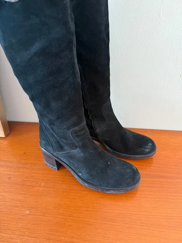 Bottes mottardes noires - photo numéro 3