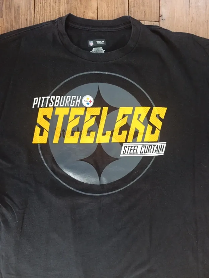 T-shirt NFL Steelers Team Apparel 2013 Game Schedule Pittsburgh
Steel Curtain - photo numéro 2