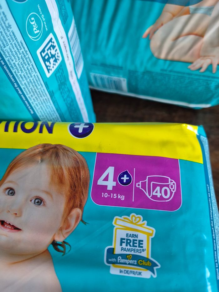 Couche taille 4+ Pampers : 160 couches - photo numéro 3
