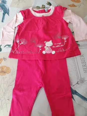 Haut + legging 12 mois