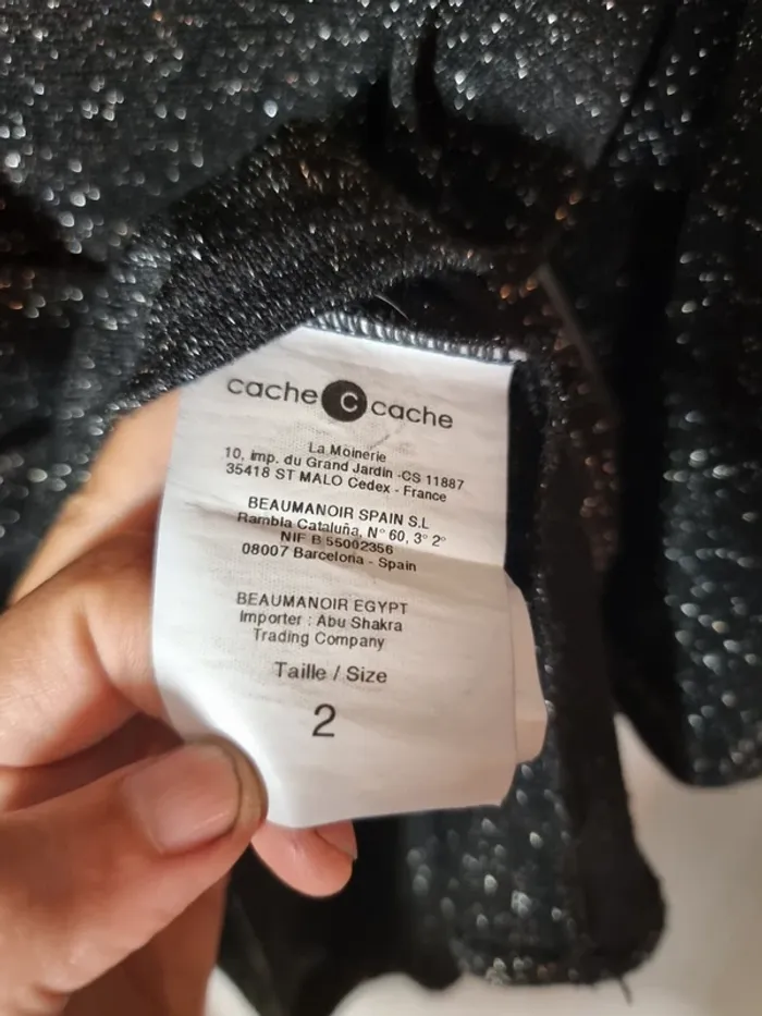 Blouse manches 3/4 Cache cache - photo numéro 4