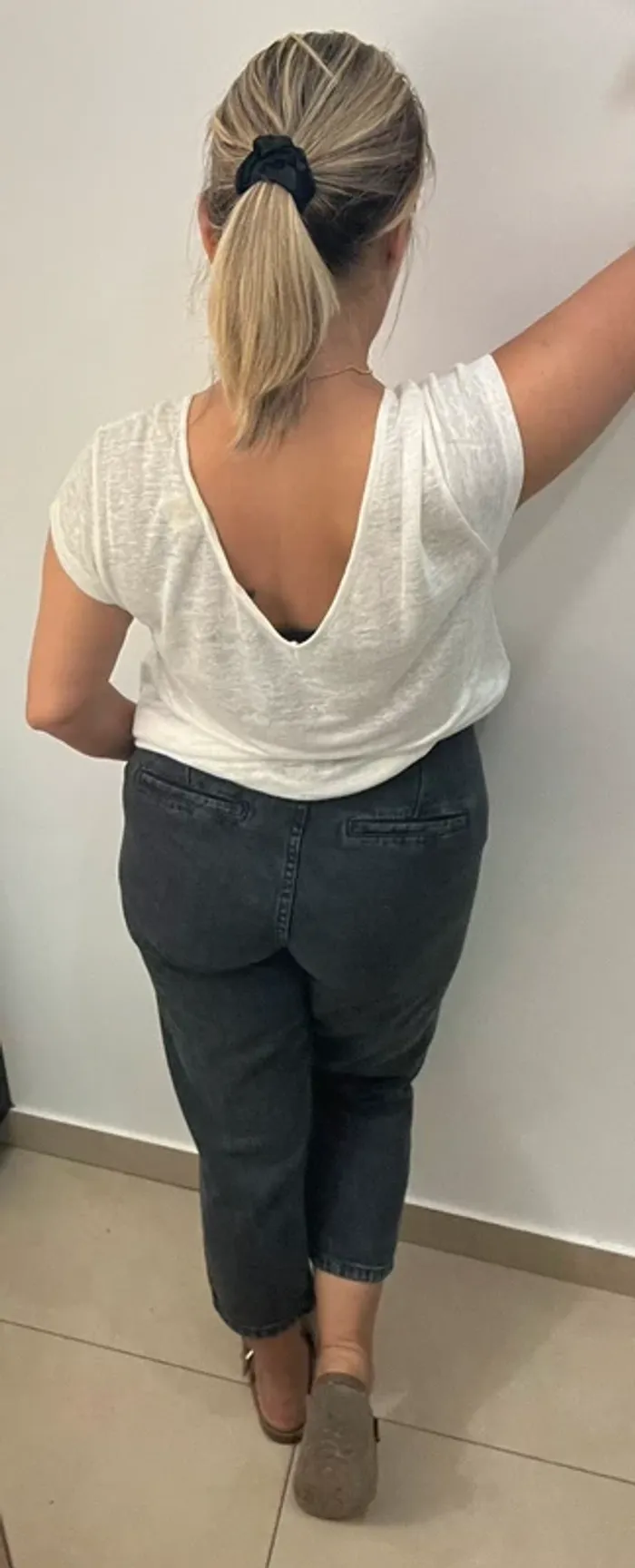 Tee Shirt en lin Petits Hauts Brodée Taille 1 - photo numéro 7