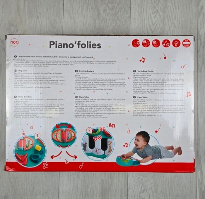 🌟 Piano "Folies" educatif Sophie la Girafe - Collection French Touch 🌟 - photo numéro 2