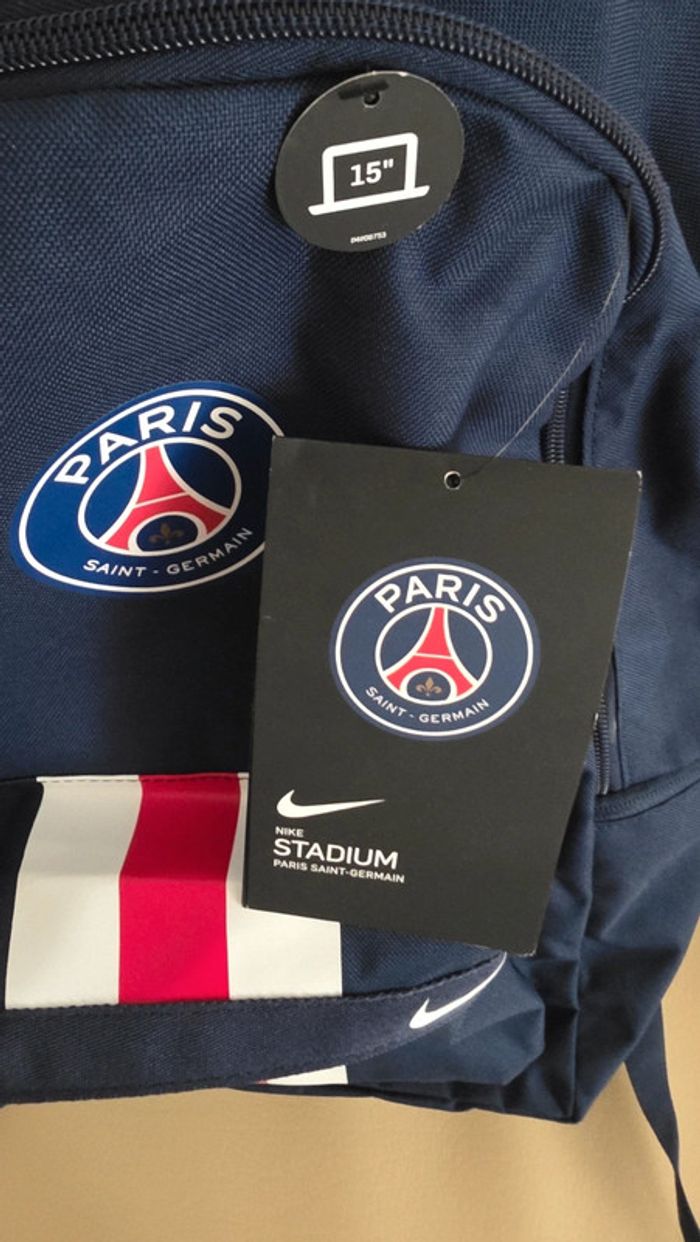 PSG Nike Stadium Paris Saint Germain Sac à Dos 2019 Neuf Officiel Vintage - photo numéro 4