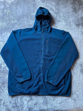 Veste polaire Reebok bleu marine à capuche – Taille XL