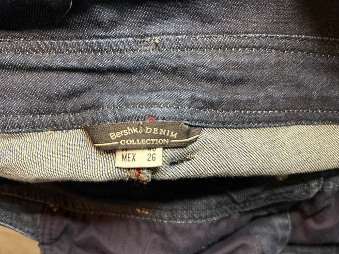 Salopette en jean bleu Bershka - Taille 36 - photo numéro 5