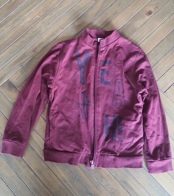 Gilet zippé garçon