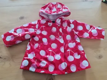 Blouson imperméable 18 mois fille