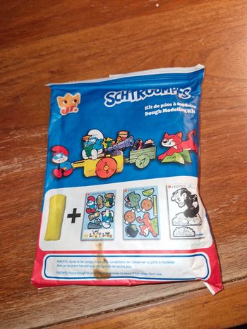 Kit pate a modeler schtroumpfs