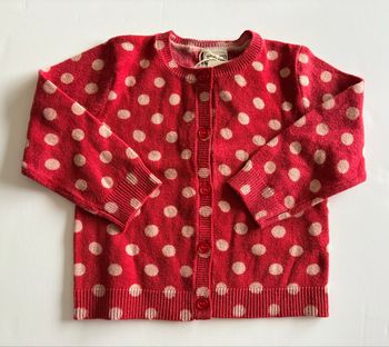 Gilet rouge Bonton